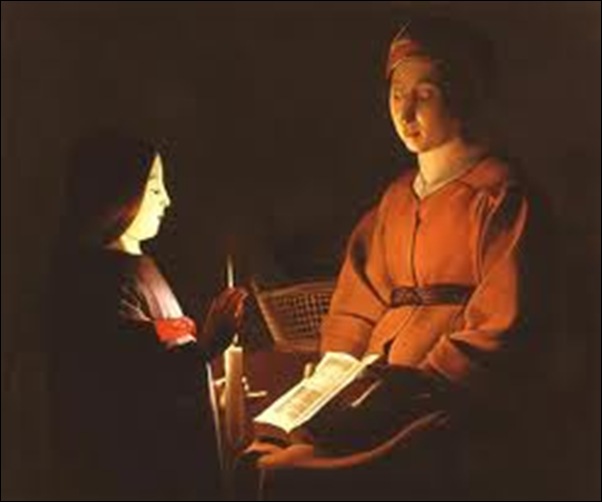 Georges de la Tour, L'éducation de la Vierge