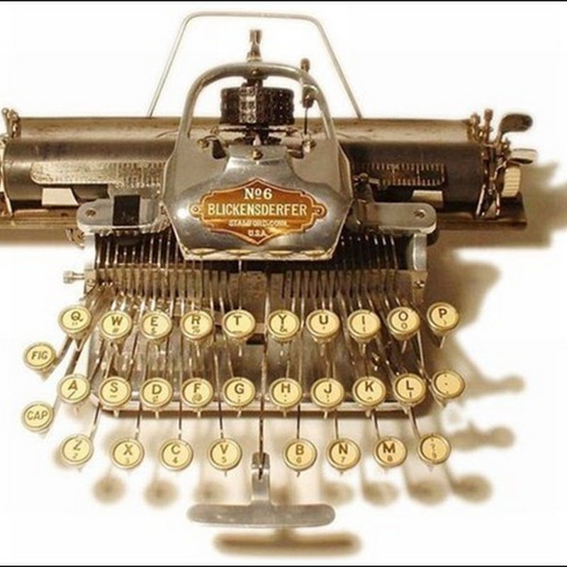 История вещей: Печатная машинка