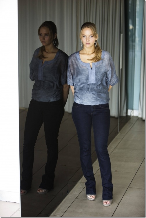 Jennifer Lawrence Blue Jeans