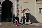 Guards outside the Palais Princier