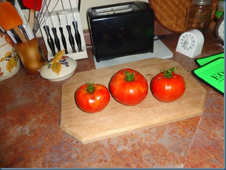 Some of our home grown tomatoes 2014-08-20 001
