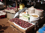 Kitgum markets: onions, chick peas, beans and sugar