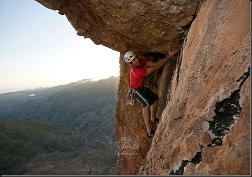 Escalada en ayacata, escalada en canarias