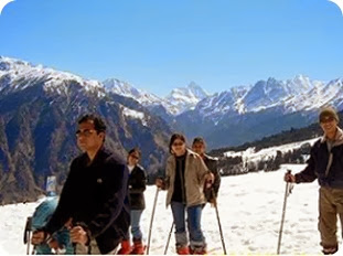 honeymoon in Auli