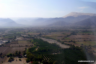 This is Nazca.  In the upper right is Cerro Blanco, the worlds largest, mountain-sized, sand dune.