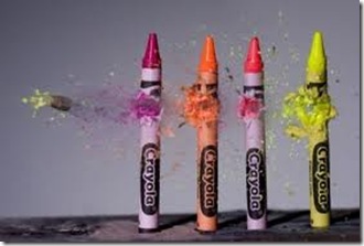 exploding crayons
