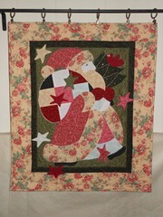 Santa wall hanging