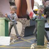 Falla Grabador Esteve-Cirilo Amorós 2010. Debate político con Zapatero y Rajoy.