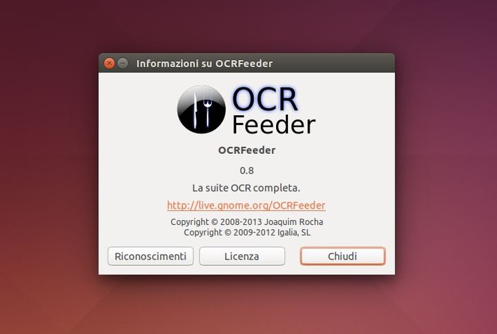 OCRFeeder 0.8 in Ubuntu Linux