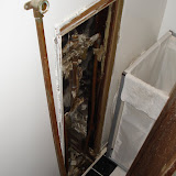 The shower head broke off in my hand, so I had to take the pipe for it out of the wall to fix it