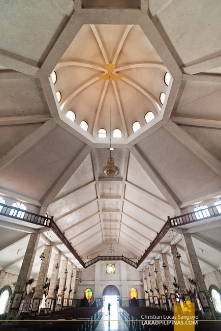 Danao Church's Interesting Ceiling