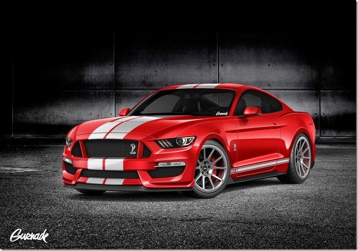 2016 Ford Mustang GT350 Rendered by Gurnade