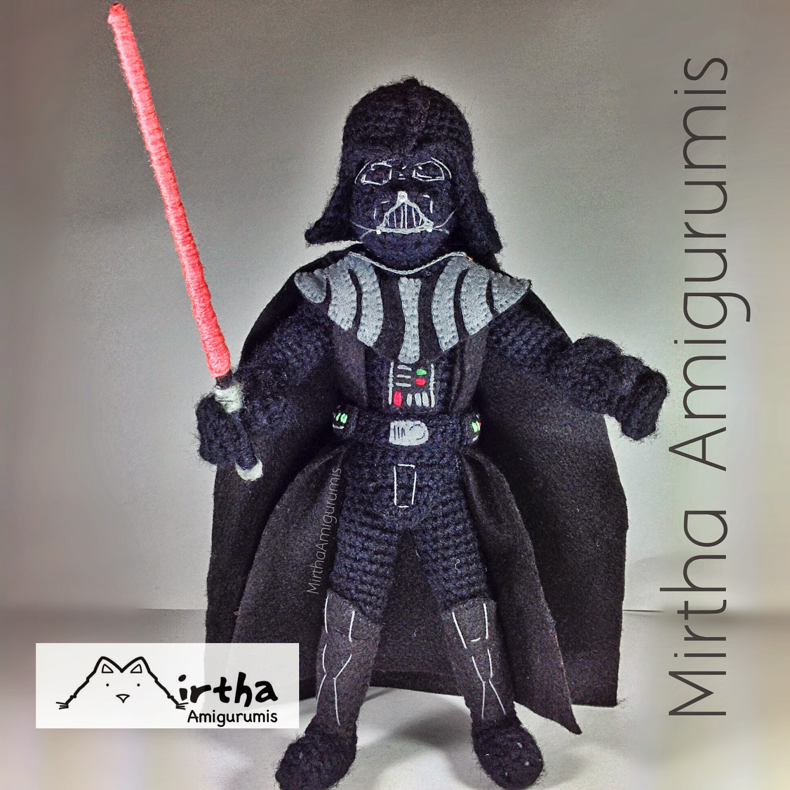 Mirtha Amigurumis: Darth Vader Amigurumi star wars (NOT ...