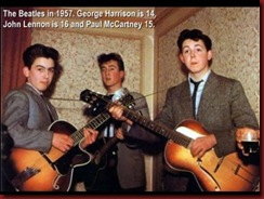 Beatles em 1957 Beatles em 1957