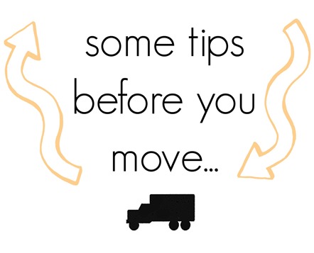 great moving tips!