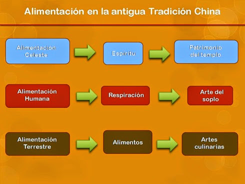 Niveles de alimentaciòn según la tradición China