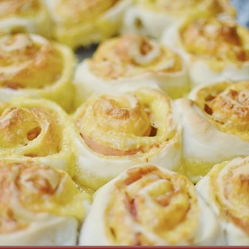 Ham and Cheese Pinwheels