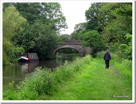 Bridge 88 Lancaster Canal no Gypsy Rover just Derek.