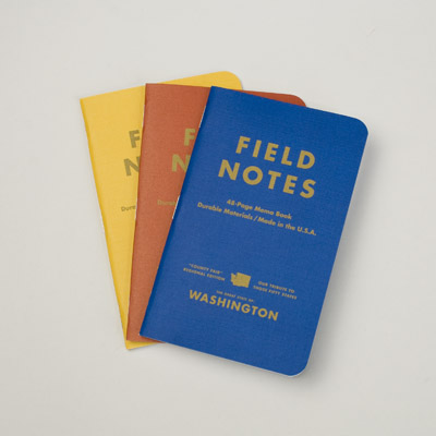 These State-Fair edition field notebooks feature different facts and trivia. They are a cute accessory for sketching, writing, and drafting. Little items like these remind me of camp.(canoeonline.com) These State-Fair edition field notebooks feature different facts and trivia. They are a cute accessory for sketching, writing, and drafting. Little items like these remind me of camp.(canoeonline.com)