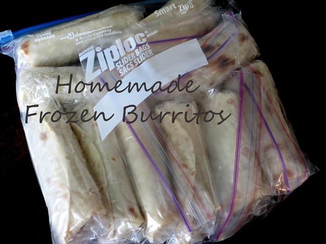 homemade frozen burritos 2