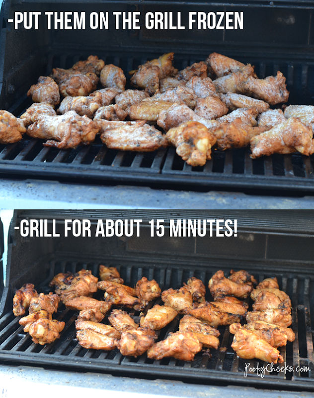 Tyson Grillin' Wings -- Straight from the freezer to the grill!