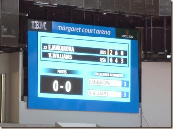 Venus leads 3-0 in the 3rd set Venus leads 3-0 in the 3rd set