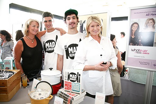 Calder and Miles rockin' the MH t-shirt with LSQ and Martha