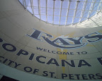 First time I've been in the stadium, even though it's right down the street.