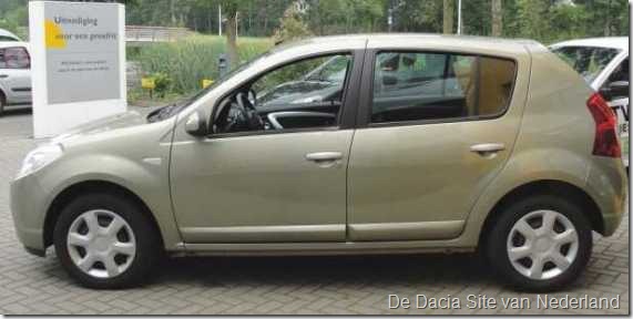 Dacia Sandero rand kokerbalk 01