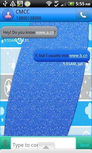 【免費個人化App】GO SMS - Star Gaze-APP點子