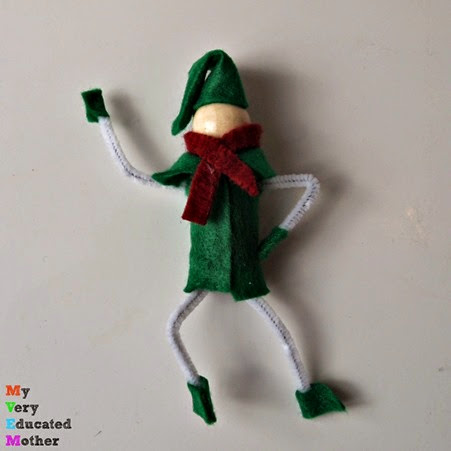 Elves #Christmas #ornaments #crafts #fun #ElfonShelf