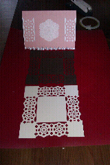 Stampin Up Lace Ribbon Border Punch
