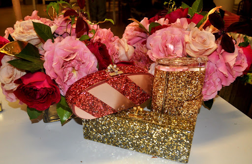 Sparkling statement clutches from Edie Parker. (edie-parker.com)