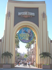 Florida 2013 Universal gateway to park