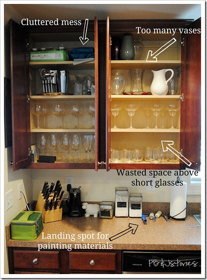 unorganized cupboards are a waste of space messy cupboards, unorganized kitchen