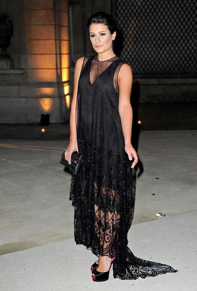 Lea Michele Hogan by karl lagerfeld