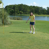 On the green in one stroke