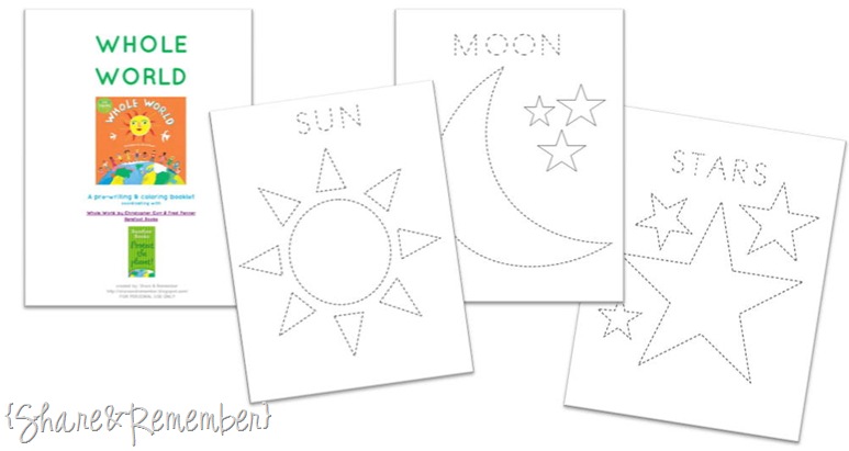 WHOLE WORLD TRACING PAGES