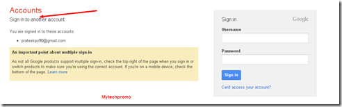 Google Accounts