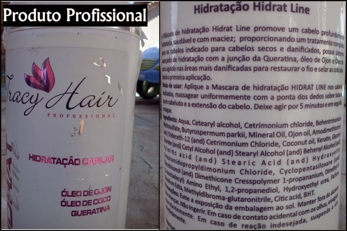 Composição Tracy Hair–Hidrat Line Composição Tracy Hair–Hidrat Line
