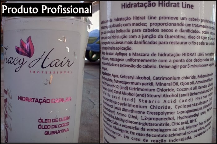 Composição Tracy Hair–Hidrat Line