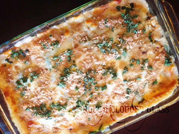 Chicken Spinach Lasagna | Through Clouded Glass Chicken Spinach Lasagna | Through Clouded Glass