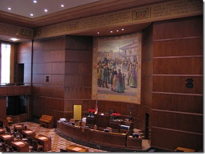 IMG_4860 Senate Chamber at the Oregon State Capitol in Salem, Oregon on December 22, 2006