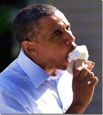 Obama Loves Ice Cream