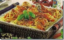 Spaghetti con sugo di triglia