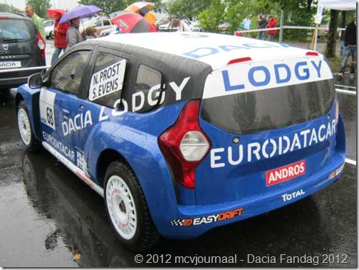 Dacia Fandag 2012 Onthulling Lodgy 33