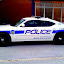 Mean looking Police car