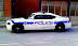 Mean looking Police car