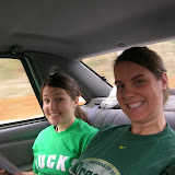 Catey and Debbie Excited to See a Game