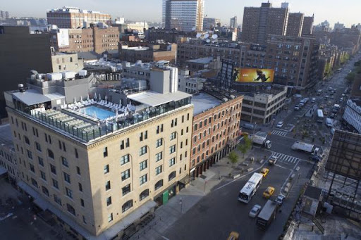 This is Soho House. You can actually see our office in the background!